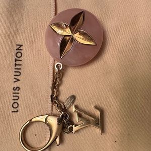 Beautiful Louis Vuitton Pink Bag Charm